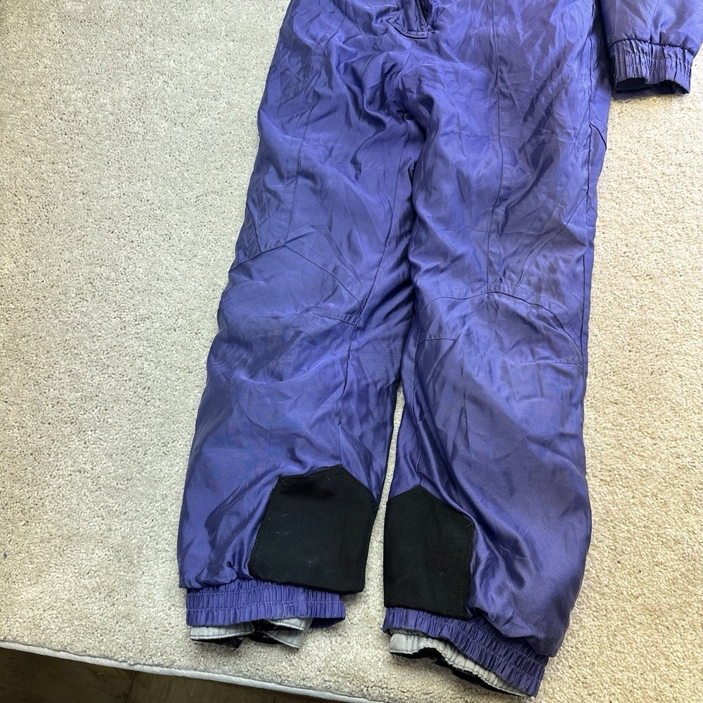 Vintage 80s 90s Womens One Piece Gore-Tex Ski Suit Blue Purple Size Large - Picture 10 of 13